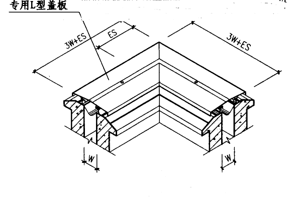 石材幕,玻璃幕墙变形缝建筑节点设计详图_通用节点详图_土.
